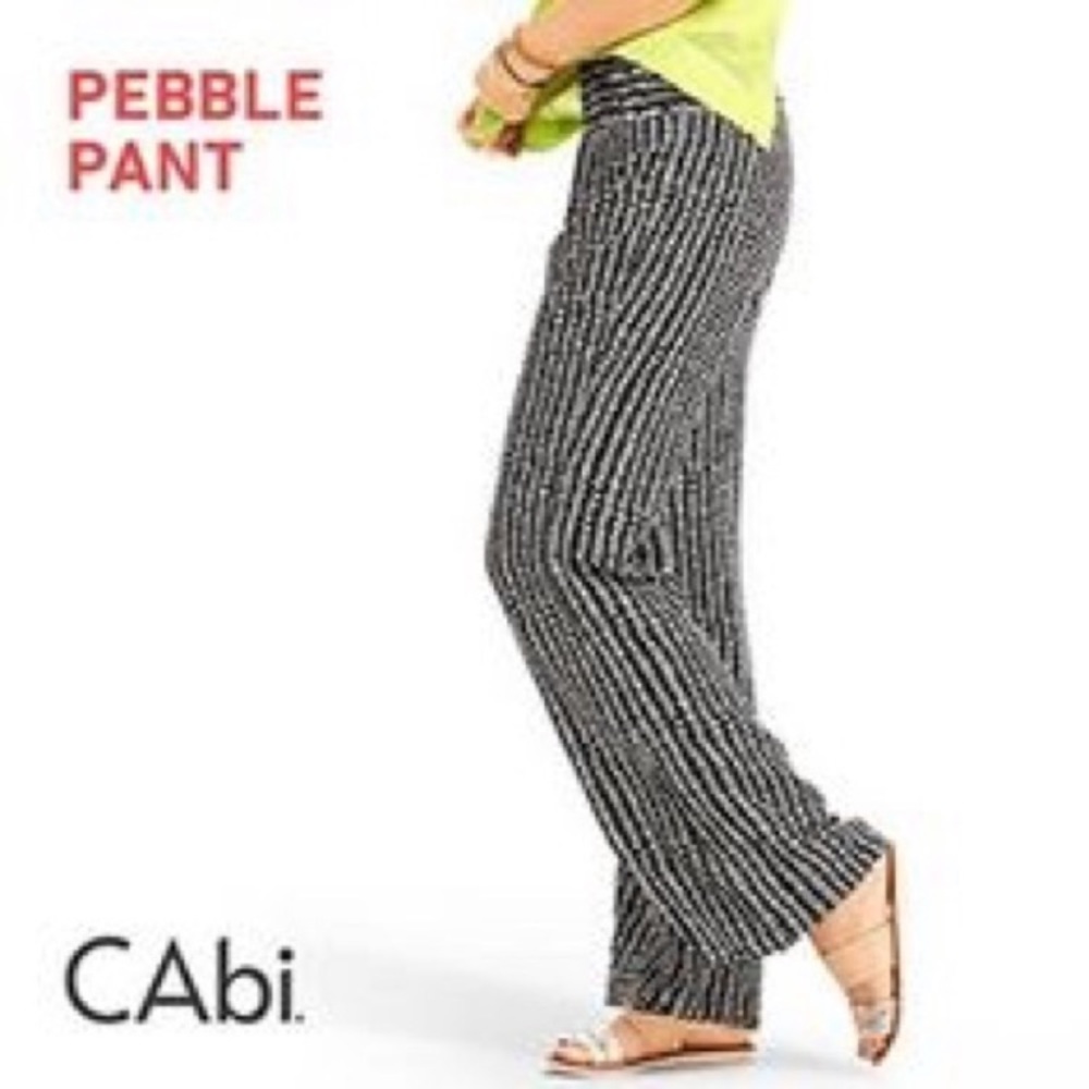 Cabi Pebble Palazzo Pants Large NWOT